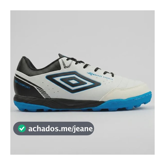 Chuteira Masculina Society Umbro Neo-comfort  Grama Original