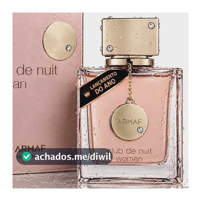 Perfume Arabe Armaf Club De Nuit Woman 105ml Edp Feminino
