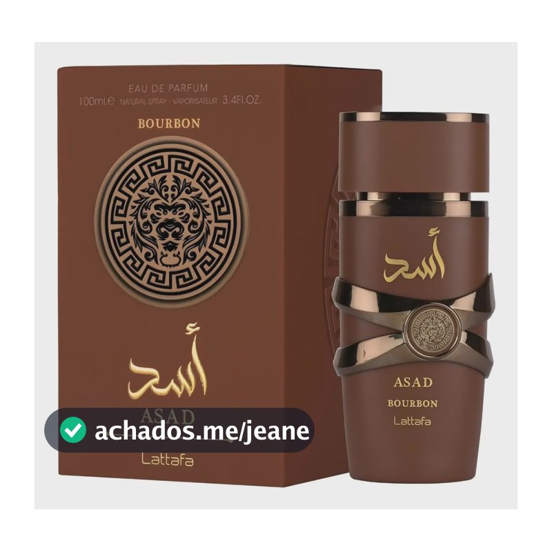 Lattafa Asad Eau De Parfum Bourbon Masculino