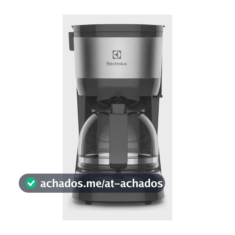 Cafeteira elétrica Electrolux inox filtro permanente removivel corta pingos capacidade 600ml 15 xicaras função manter aquecido sistema ECM10