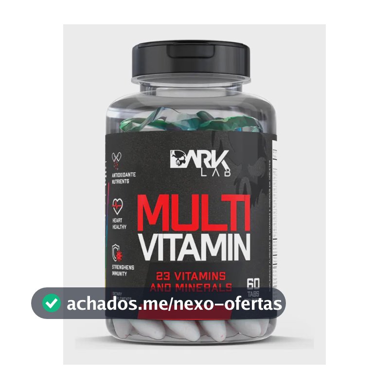 Multivitaminico 60 Tab - Dark Lab (1 tablet por dia)