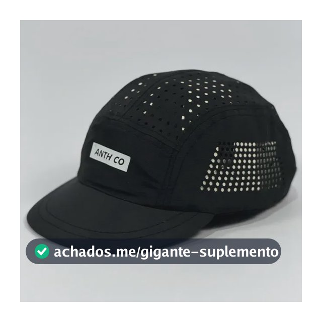 Boné Five Panel Sport Running Aba Curta Flexível Corrida Cor 1 Un Liso