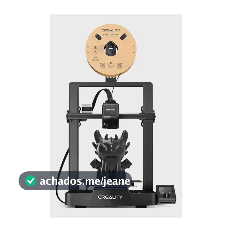 Impressora 3d Creality Ender 3 V3 Se, Velocidade 250 Mm/s 127/220v Preto
