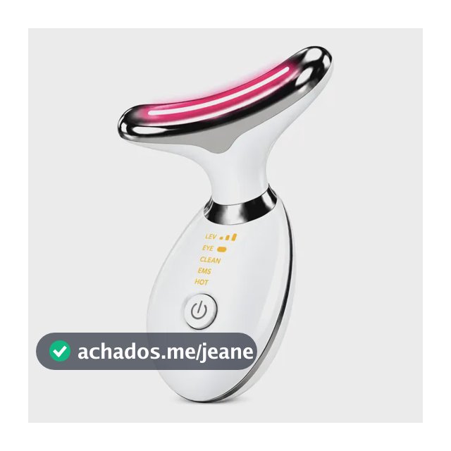 Massageador Facial Led Tratamento Lift Fototerapia 7 Cores