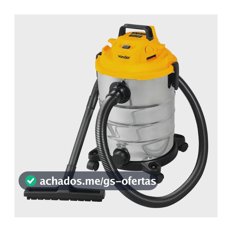Aspirador De Pó e Líquidos 1200w 30 Litros Apv 1230 Linha Profissional Vonder