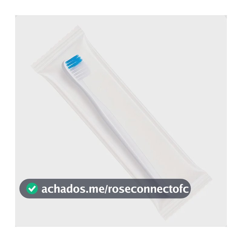 Kit 50 Escova Dental Descartável Hotel Pet Doação Motel