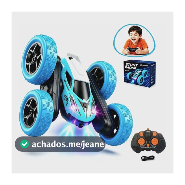 Carrinho De Controle Remoto Quick Run 360° 4x4 Drift Azul