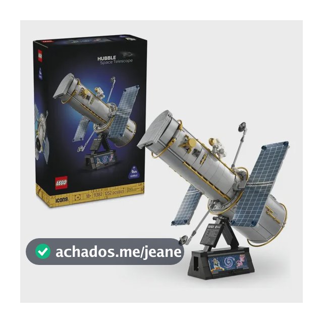 Telescópio Espacial LEGO® Icons Hubble 11382