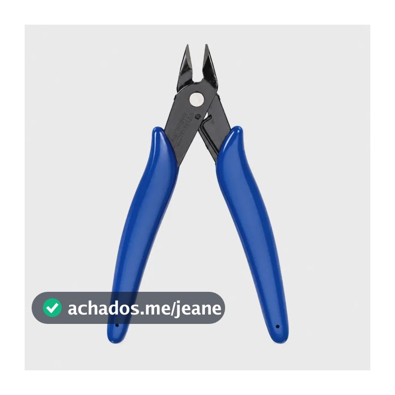 Alicates De Corte De Precisão P/ Eletrônica Pklk Cor Azul