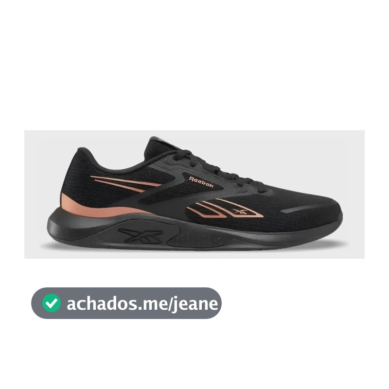 Tênis Reebok Nanoflex Tr3 Unissex Preto Dourado Cross Preto 37 Br