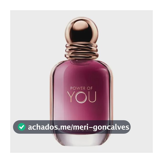 Giorgio Armani Perfume Power Of You Emporio Feminino 30ml