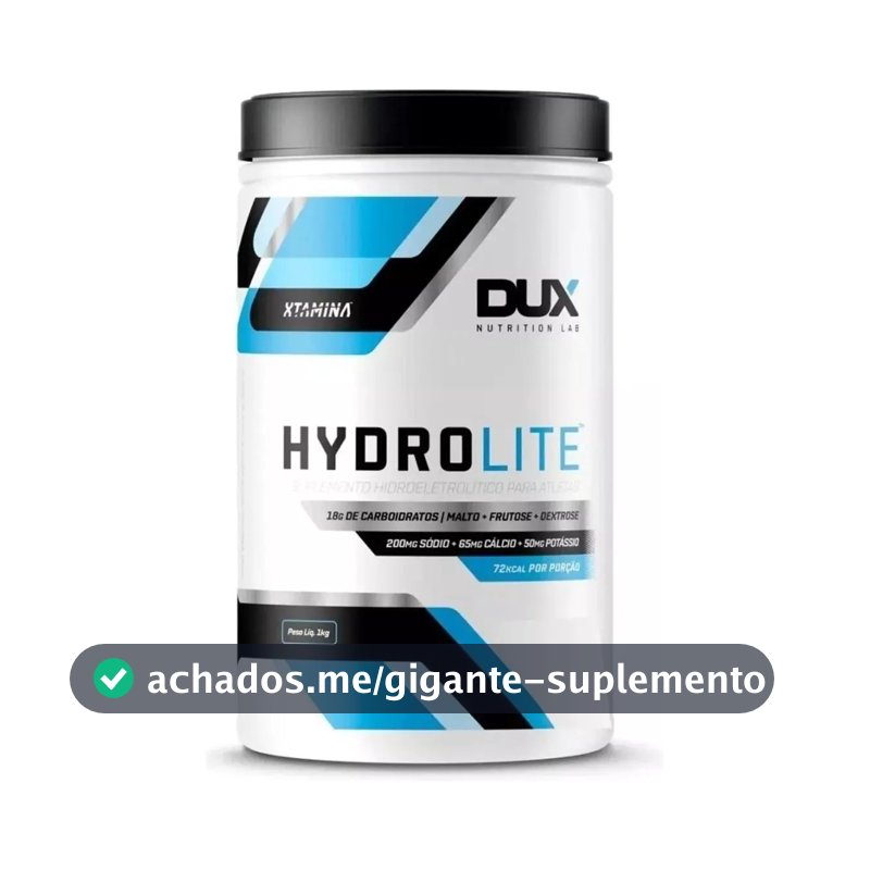 Hydrolite - Pote 1000g Dux Nutrition Sabor Frutas vermelhas
