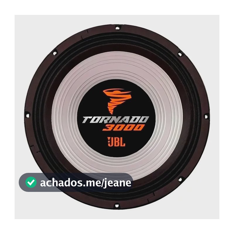JBL Tornado 15SWT3000 15" Negro Unidade Alto-falante Subwoofer