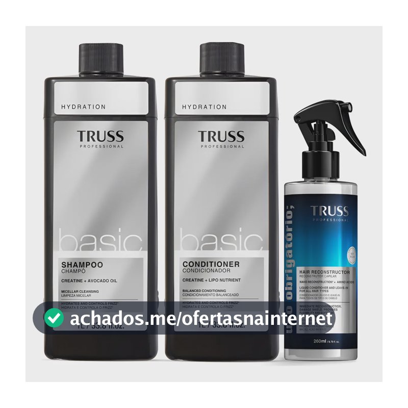Kit Truss Basic Uso Obrigatório Salon (3 Produtos)