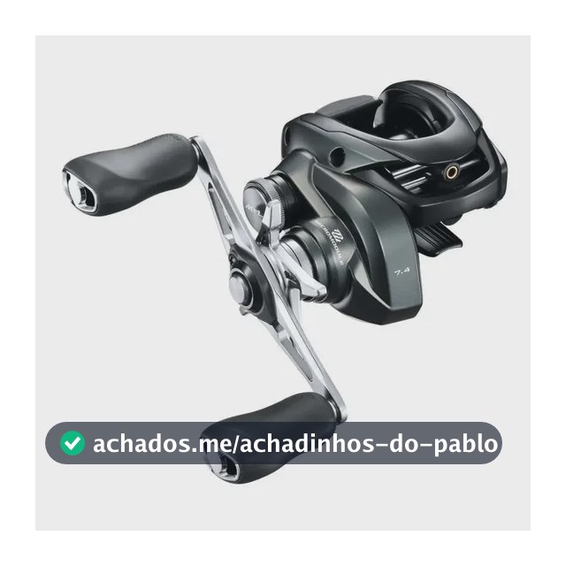 Carretilha Shimano Curado Mgl 150 XG Direito cor preto