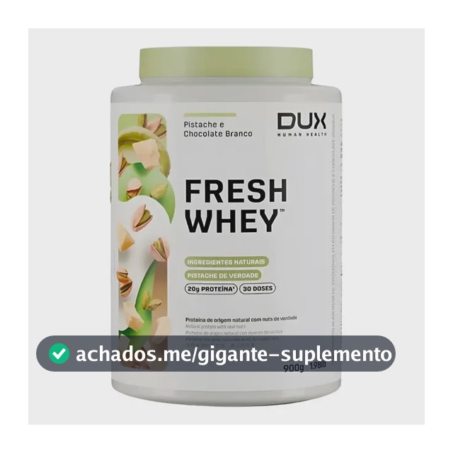 Dux Nutrition Freshwhey Carboidratos Fresh Whey Pistache Pistache E Chocolate Branco