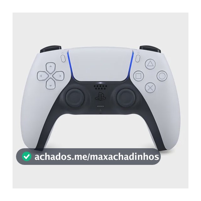 Controle Sony Dualsense Sem Fio White Ps5