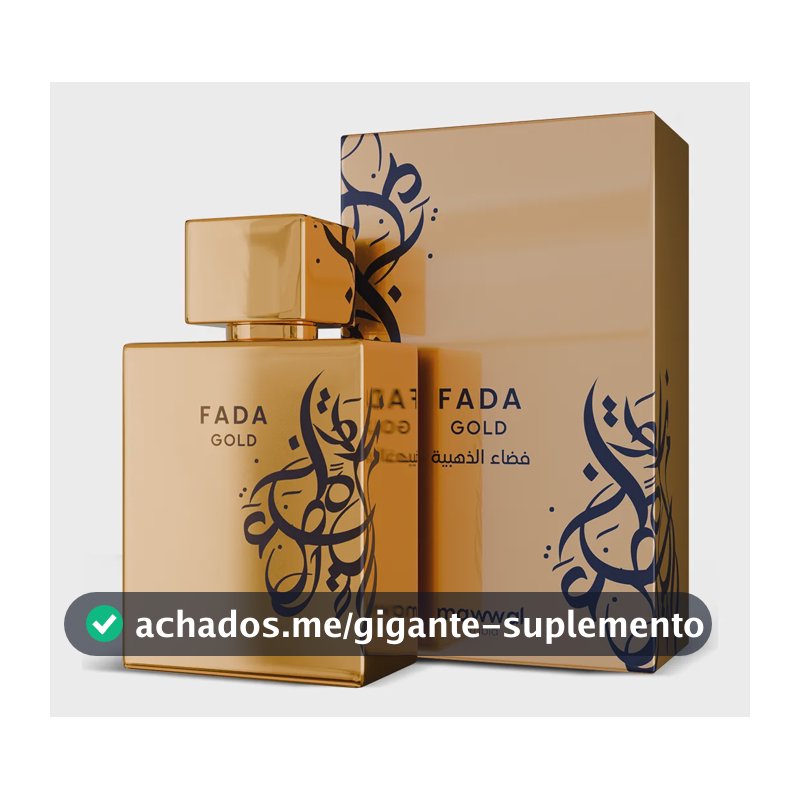 Perfume Árabe Mawwal Fada Gold 100ml Eau De Parfum Masculino