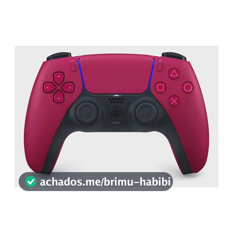 Controle Sem Fio Sony Playstation 5 Ps5 Cosmic Red Cosmic Red