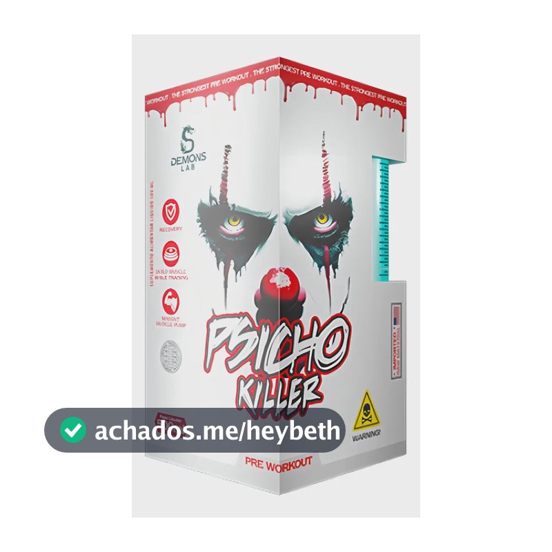 Psicho Killer Demons Lab 495ml Líquido Fruit Punch Sabor Suco de frutas