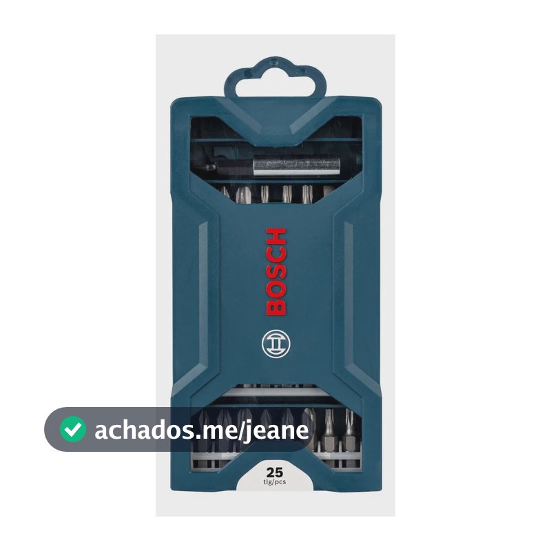 Jogo De Bits X-line Bosch Com 25 Peças
