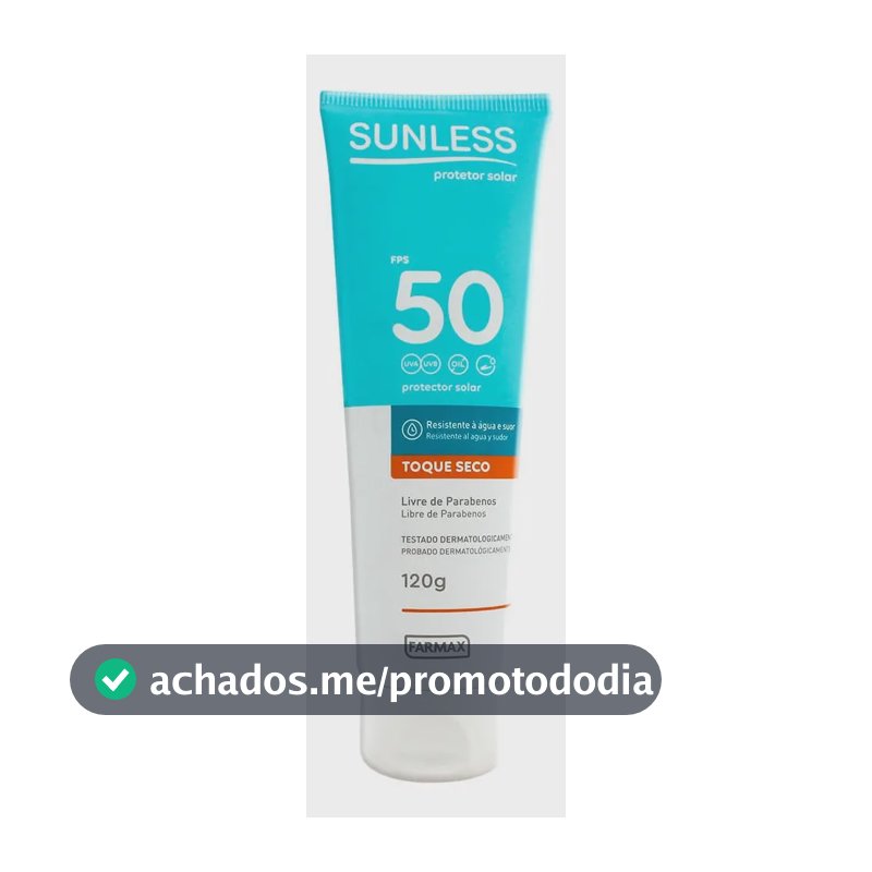 Prot Solar Fps50 Toque Seco Sunless Farmax 120g