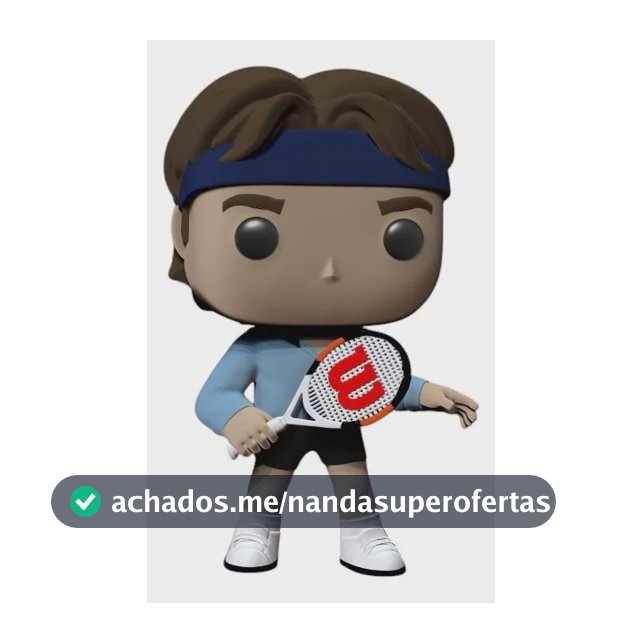 Funko Pop Roger Federer Premium Resina Colecionável