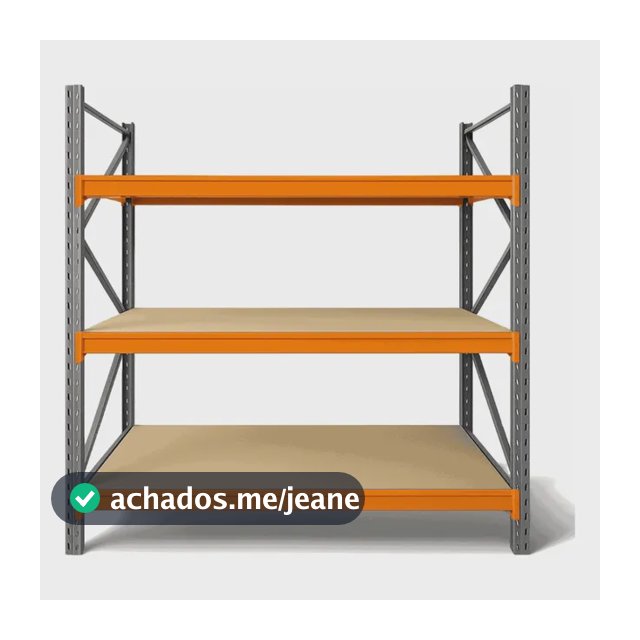Mini Porta Pallet Palete Inicial Slim Com Mdf Cru 200x180x60 Não Possui