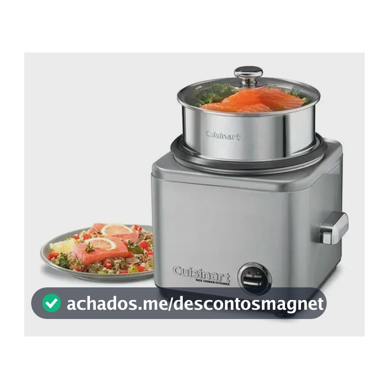 Panela Elétrica Cuisinart 650w Aço Escovado Cor Prata