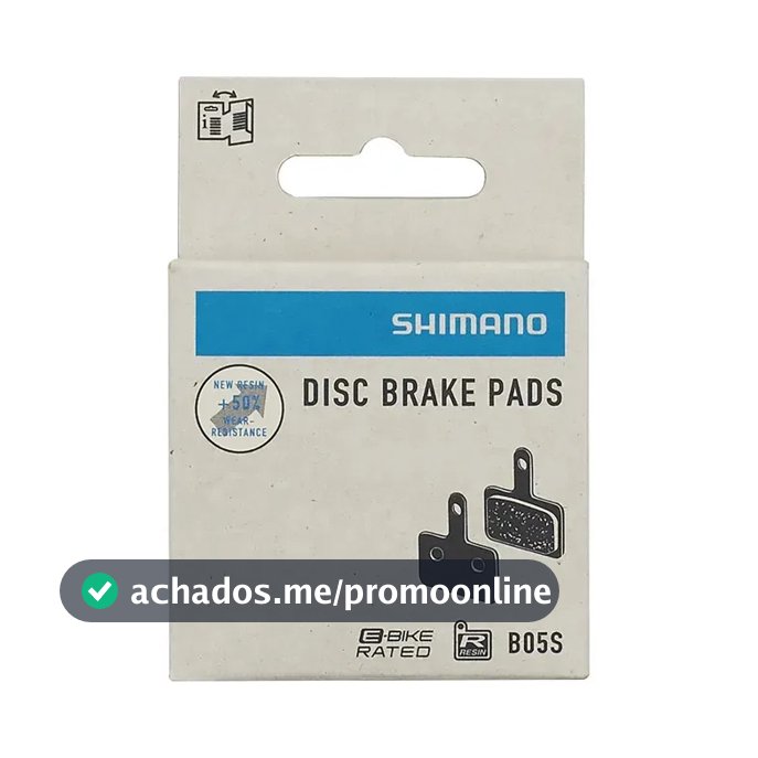Pastilha Shimano B05s Resina 3 Tipos De Pinos Com Trava