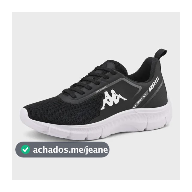 Tênis Kappa Run 200 Original Caminhada Academia