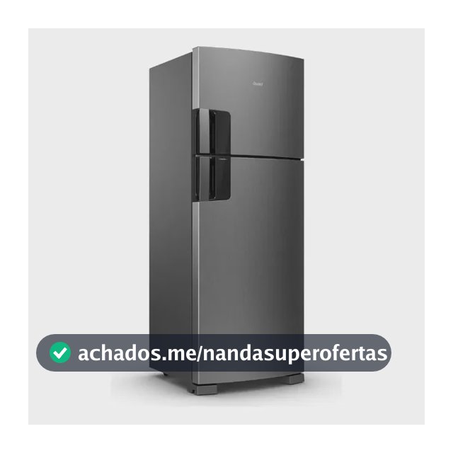 Geladeira Consul Frost Free Duplex Crm53mk 455l Cor Platinum
