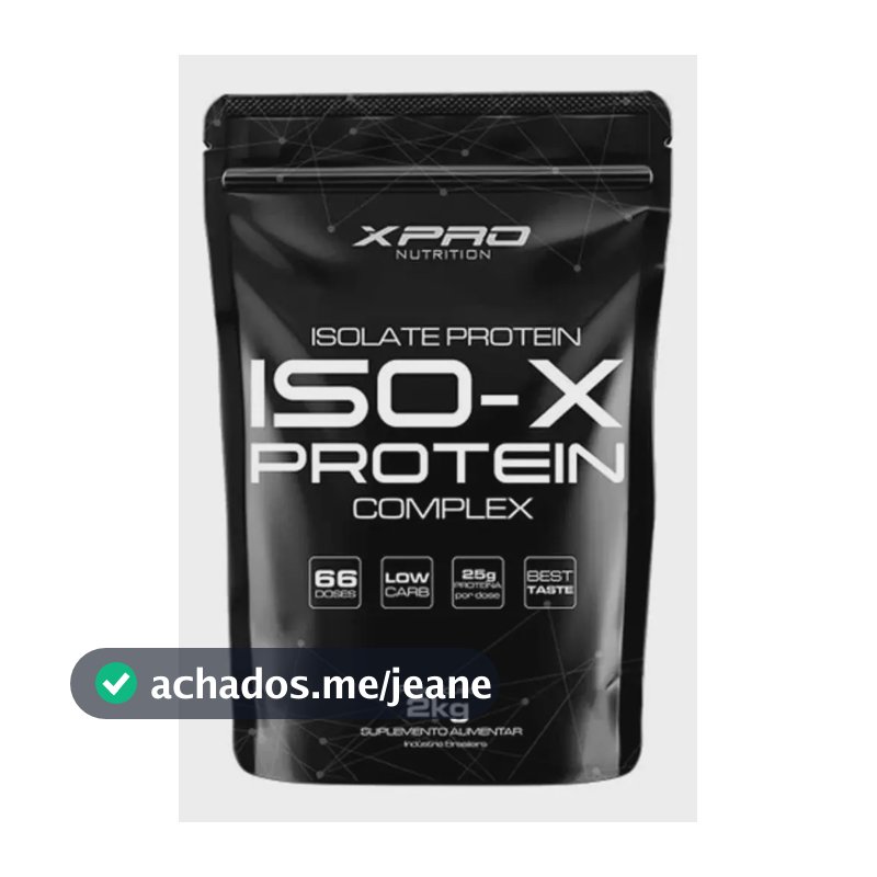 Isox Protein Complex Refil 2kg Sabor Baunilha - XPro Nutrition
