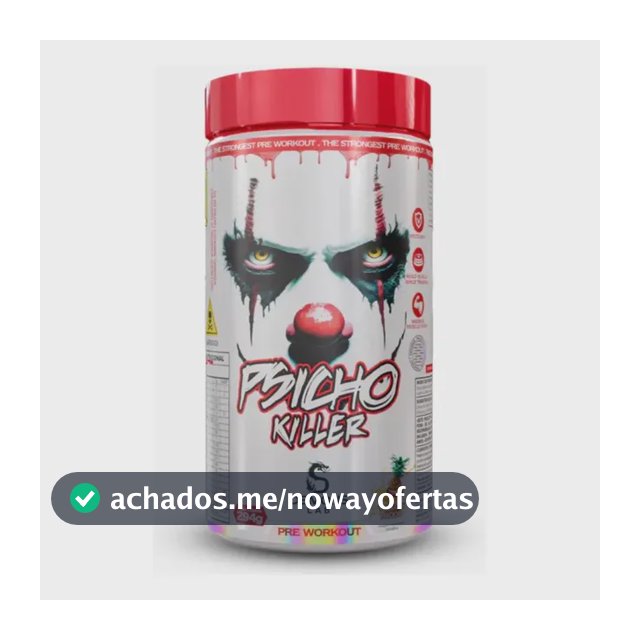 Suplemento Nutricional Demons Lab Psico Killer em Pó 294g de Yellow Blood
