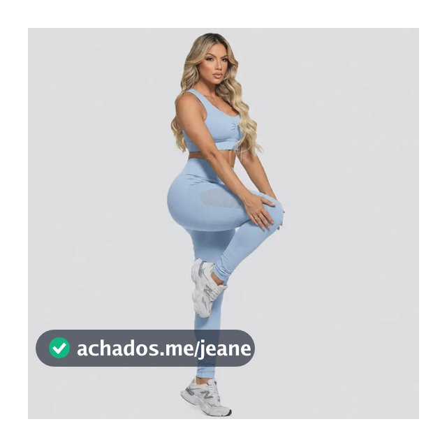 Conjunto Legging + Top Selene Feminina S/costura Academia