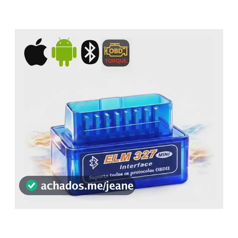 Scanner Carro Automotivo Obd2 V2.1 Bluetooth Android Eml 327
