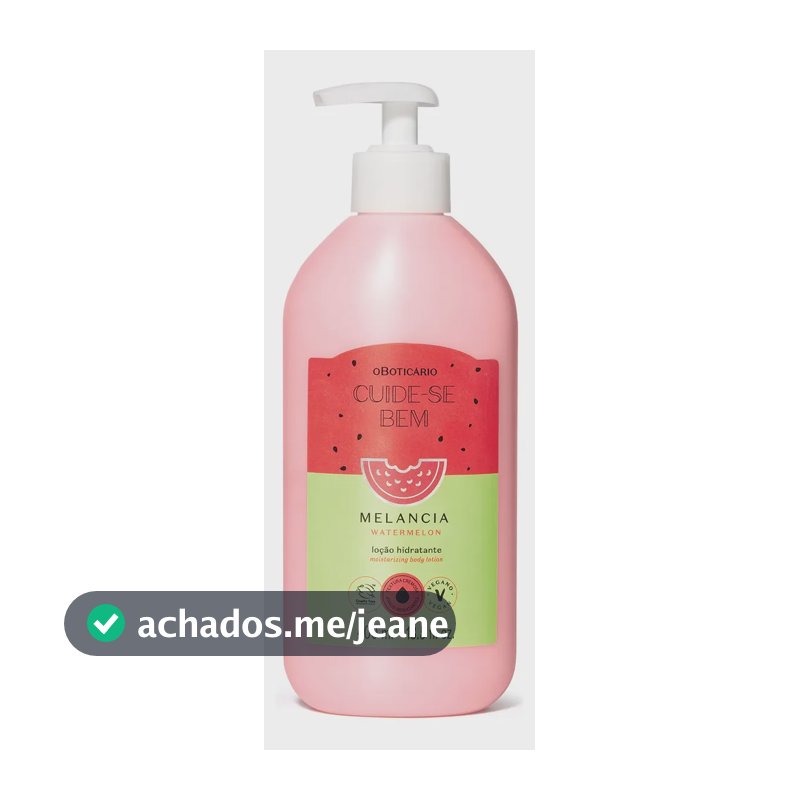 Loção Hidratante Corporal Cuide-se Bem Melancia 400ml