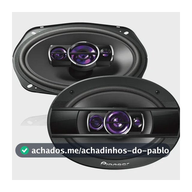 Caixa De Som Pioneer Ts-6960br 6x9  2 Alto-falantes 400w