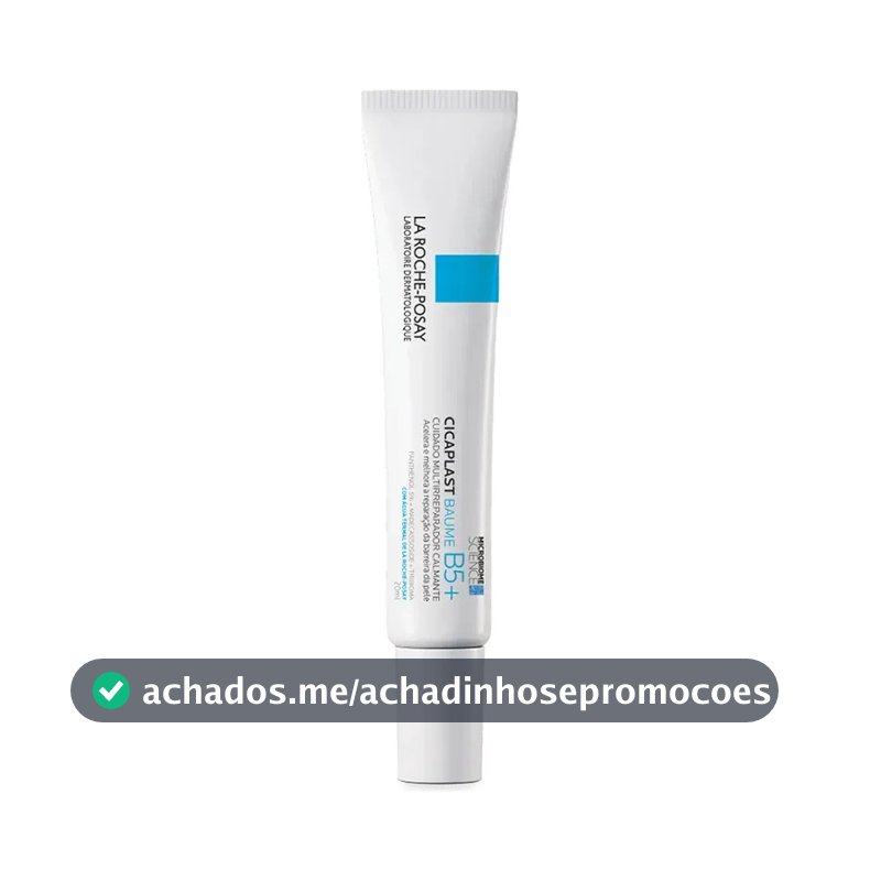 Creme Multirreparador Pele Sensível Cicaplast Baume B5+ La Roche-Posay 20ml