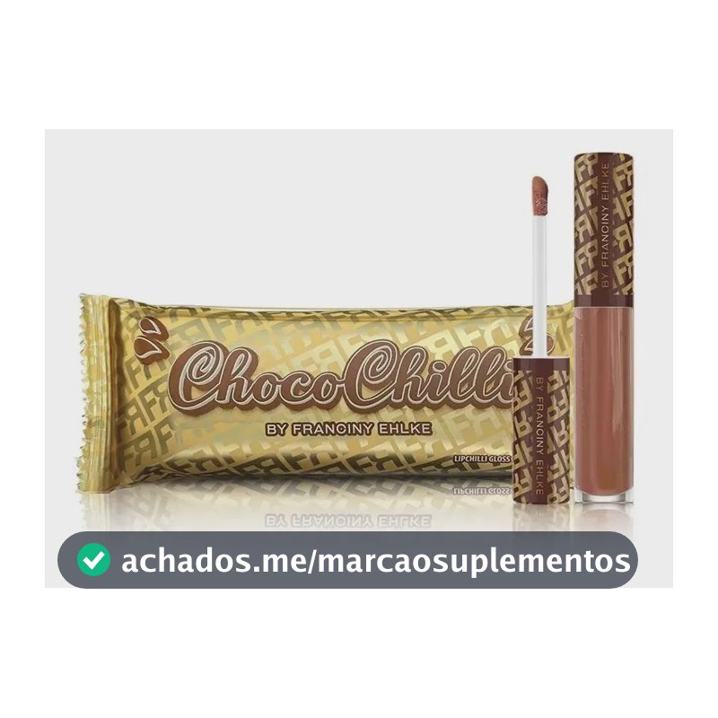Brilho Labial Franciny Ehlke Choco Chilli Gloss Chocolate