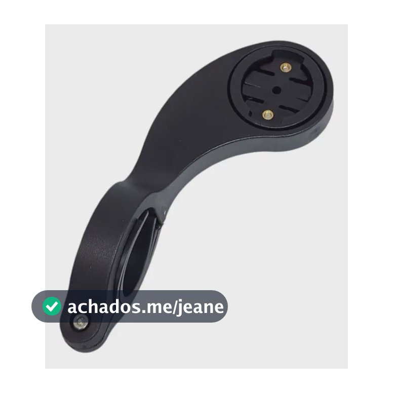 Suporte GPS Bicicleta Ellleven Preto para Garmin iGPSPORT Xoss Magene 31,8 35mm