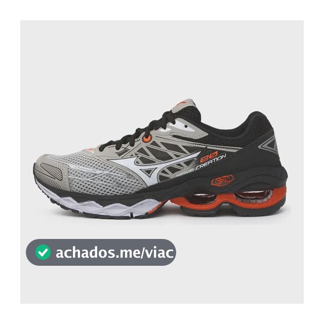 Tênis Mizuno Wave Creation 20 Original Academia Treino