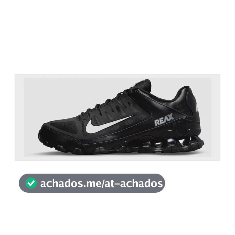 Tênis Nike Reax 8 Tr Masculino Preto/branco 40 Br
