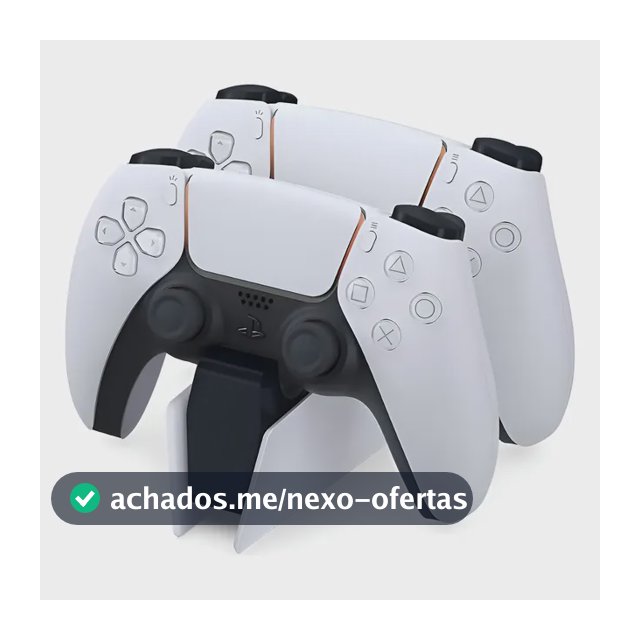 Base De Carregamento Controle Dualsense Ps5 Sony Cfi-zds1r Branco 5v
