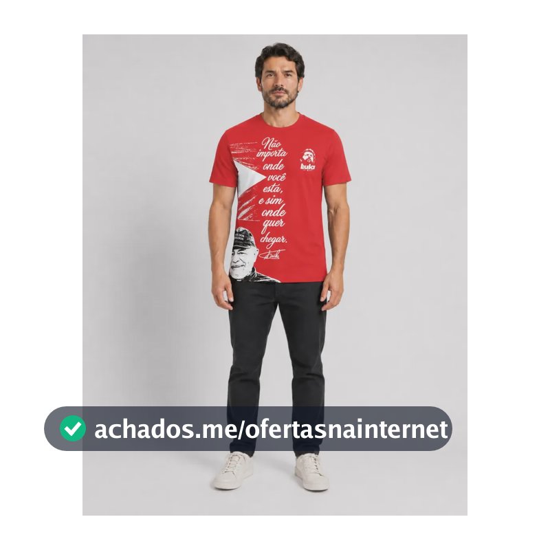 Camiseta/camisa Presidente Lula Pt Vermelha - Dryfit Premium Vermelho Gg