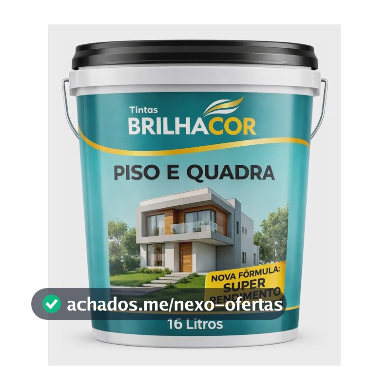 Tinta Piso Alta Cobertura Rendimento Para Garagem E Oficina