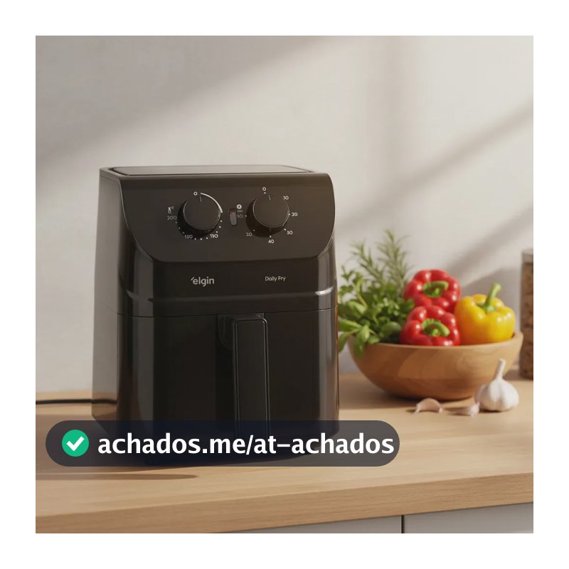 Fritadeira Elétrica Air Fryer 4,2L Daily Fry com Grelha AF42G Elgin