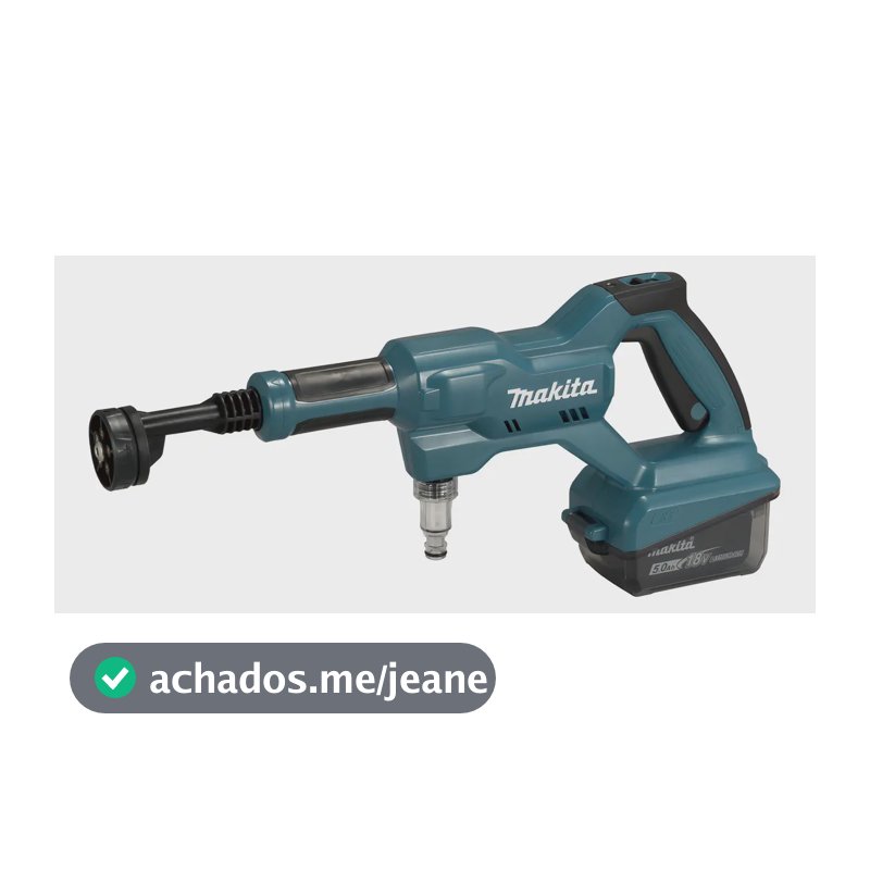 Lavadora Alta Pressão A Bat Makita Dhw180z01 Sem Bateria Cor Azul
