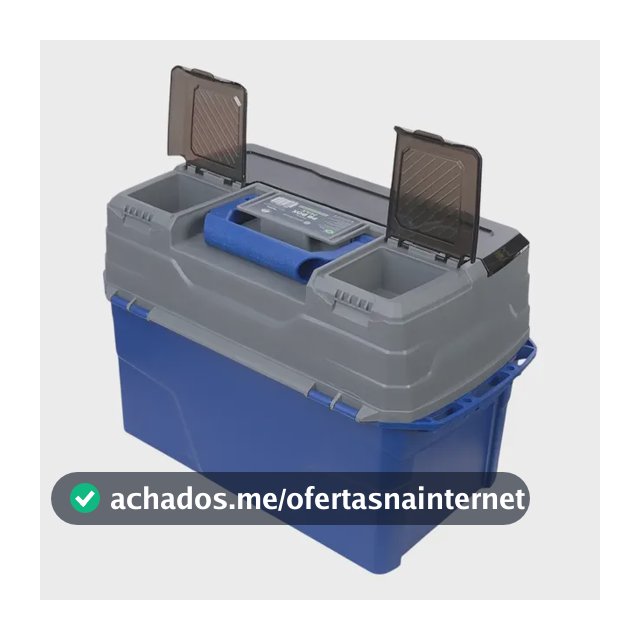 Maleta De Pesca Box Max 3 Bandejas Articuladas cor azul Pesca Brasil