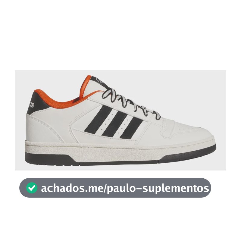 Tênis Masculino Break Start adidas Branco Liso 42 Br